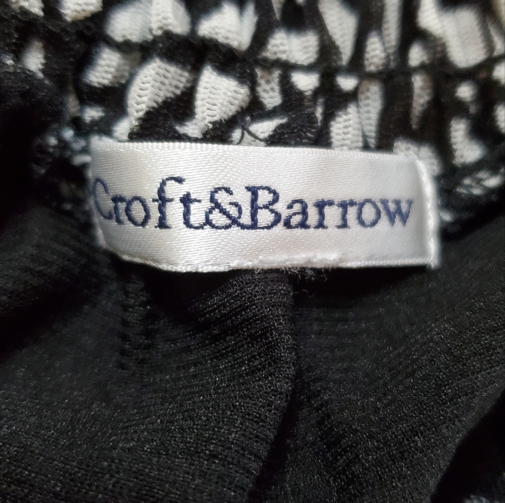 Croft & Barrow On or Off Shoulder Top L - Picture 5 of 6